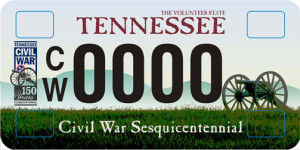 TCWPA License Plate